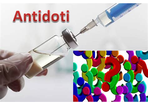 Le principali intossicazioni/avvelenamenti e gli Antidoti in uso ...
