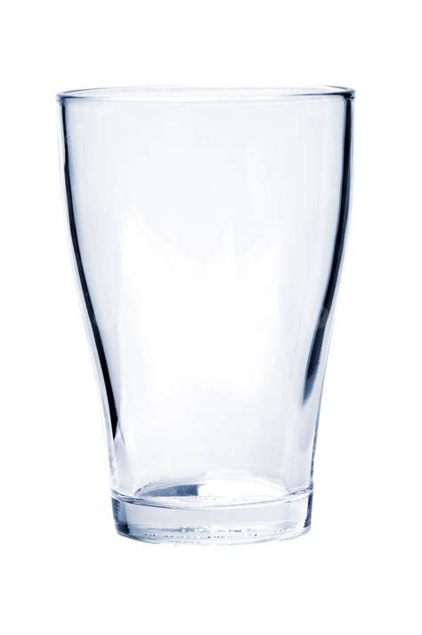 Empty Drinking Glass Pint Glasses Isolated Background Png