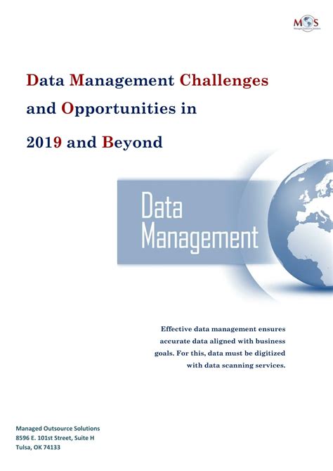 Ppt Data Management Challenges And Opportunities In And Beyond