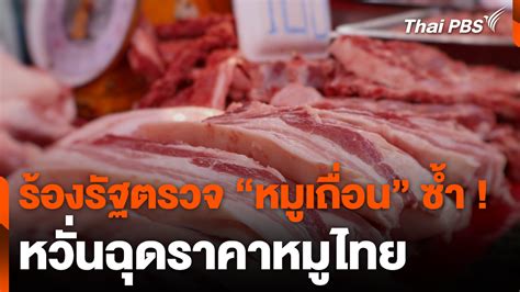 ผู้เลี้ยงหมูร้องรัฐตรวจค้น หมูเถื่อน ซ้ำหวั่นฉุดราคาหมูไทยmp4 Thai