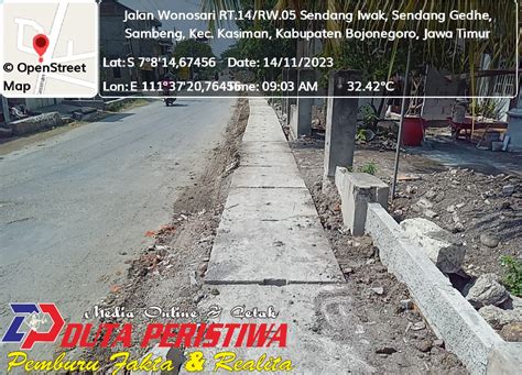 Sejumlah Warga Keluhkan Proyek Pemasangan Uditch Di Desa Sambeng