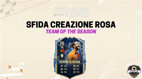 Fifa Sfida Creazione Rosa Sergio Oliveira Tots Weareutita