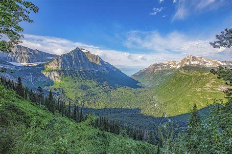 Glacial Cascades Glacier National Park Photograph By Bill Whitley