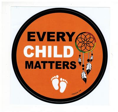 Every Child Matters Car Sticker - The Silver Moccasin