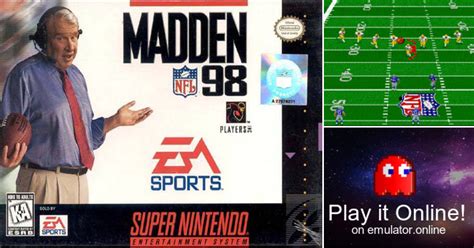 Play Madden NFL 98 on Super Nintendo