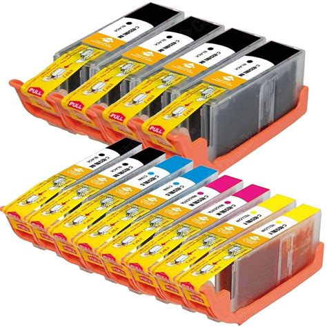 Compatible Canon PGI 250XL CLI 251XL 12 Set Ink High Yield Cartridges