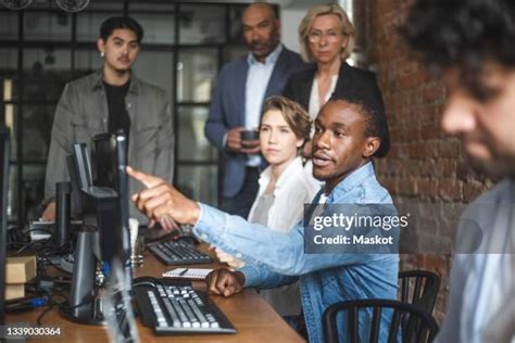 older computer programmer stock  high res pictures