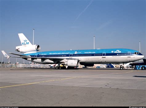 Ph Kcg Klm Royal Dutch Airlines Mcdonnell Douglas Md Photo By Ton