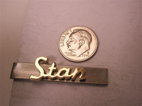 Stan Monogram Name Cursive Font Vintage Small Swank T Gem