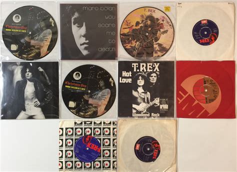 Lot 858 T Rex Marc Bolan And Related 7 Collection