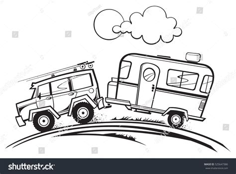 2349 Rv Camping Cartoon Images Stock Photos 3d Objects And Vectors