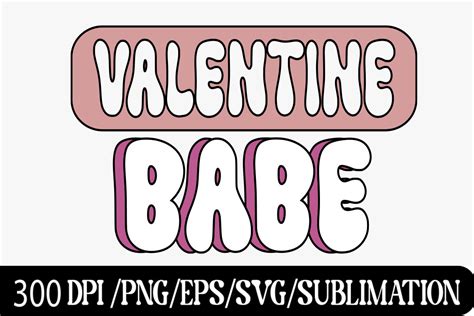 Valentine Babe PNG Sublimation Design Graphic By Mamtaj019838