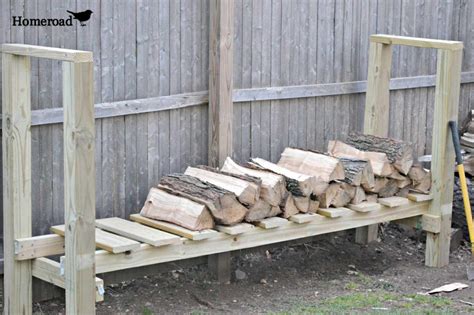 How To Build A Firewood Storage