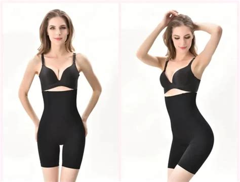 Women S High Waist Shapewear With Anti Rolling Strip Tummy Control