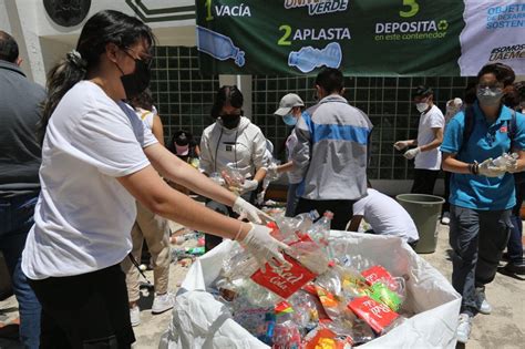 Inicia Segunda Campa A De Acopio De Pet Y Taparroscas En La Uaem