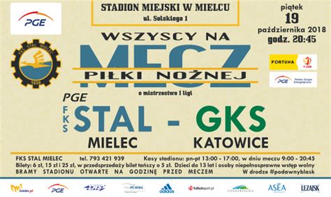 W tym tygodniu grają 19 21 10 18 FKS Stal Mielec SA