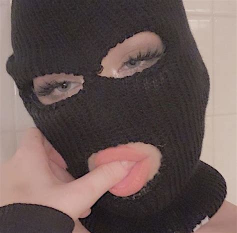 Pin By Viv On B Mask Girl Mask Aesthetic Robber Costume Aesthetic