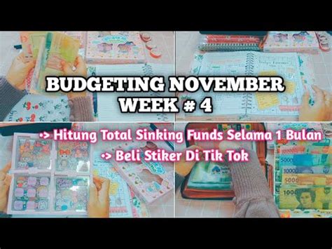 Budgeting November Week Cara Mengatur Keuangan Rumah Tangga