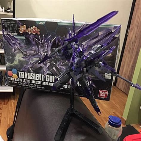 Gundam Hgbf Transient Gundam Glacier Built Hobbies Toys Toys