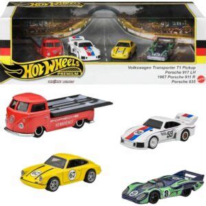 Hot Wheels HRT Premium Collector Set Porsche Renschport Koleksi Terbaik TITIP JEPANG