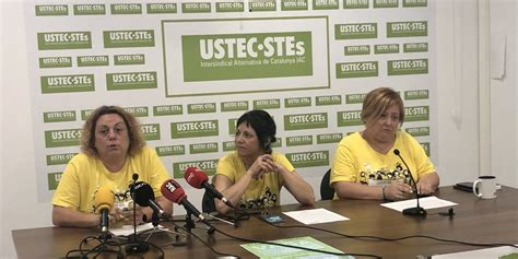 Ustec Lleva A La Huelga De Educaci N Al Personal Laboral Del Departament