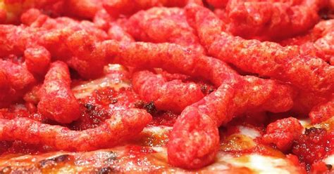 Flamin Hot Cheetos Pizza