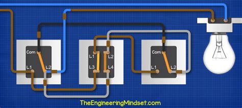 intermediate switch lighting circuits euuk  engineering mindset