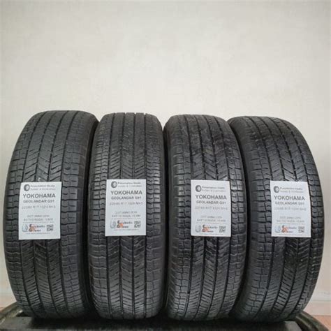 225/65 R17 102H M+S Yokohama Geolandar G91 – 60% +5mm – Gomme 4 ...