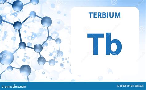 Terbium 65 Element Alkaline Earth Metals Chemical Element Of