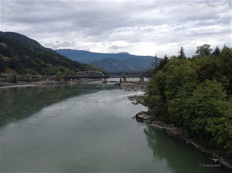 Northern Interior British Columbia: Old Skeena Bridge Over The Skeena River Terrace British ...