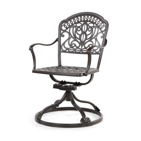 Tuscany Dining Swivel Rocker by Hanamint | Cast Aluminum Swivel Rocker ...