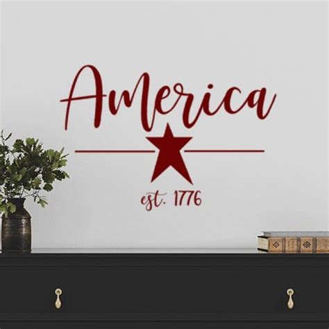 Patriotic Decal Etsy