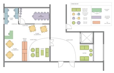 Learning Center Seating Plan EdrawMax Template bob娱乐网站