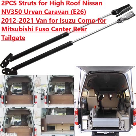 Pcs Struts For High Roof Nissan Nv Urvan Caravan E