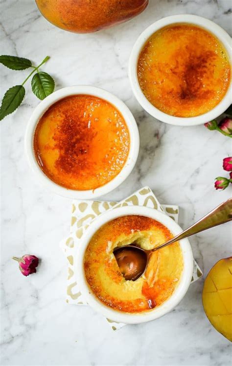 Dairy Free Mango Cr Me Br L E Recipe Dairy Free Creme Brulee