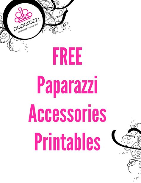 Free Printable Paparazzi Signs