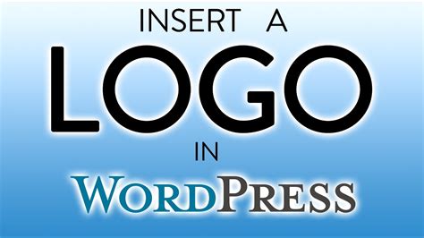insert logo  wordpress youtube