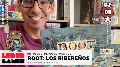 Unboxing 68 ROOT Los Ribereños Expansión Juego de Mesa Leder