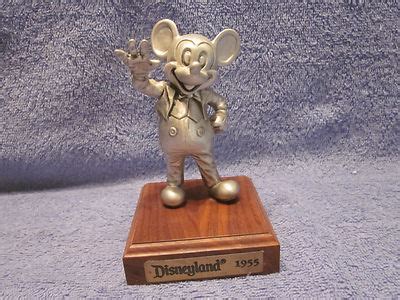 Disney Disneyland Generations Of Mickey Mouse Fine Pewter By