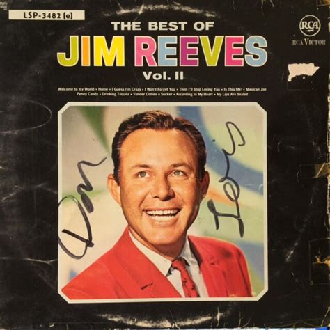 Jim Reeves The Best Of Jim Reeves Vol Ii Vinyl Discogs