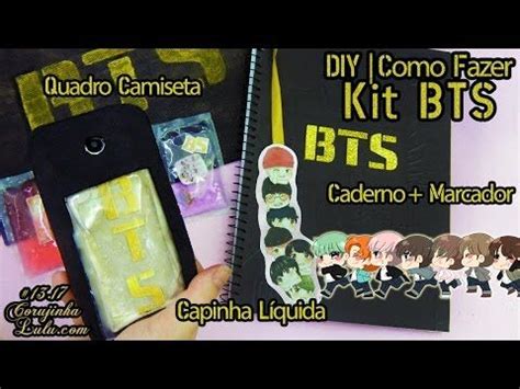 DIY K POP BTS Decora tus útiles escolares YouTube Diy Como fazer