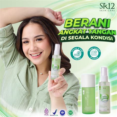 Jual Deodorant Spray Reguler Dan Premium Sr Bpom Original