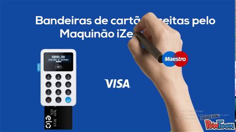 Bandeiras De Cart Es Aceitas Na M Quina Izettle E Medidas De