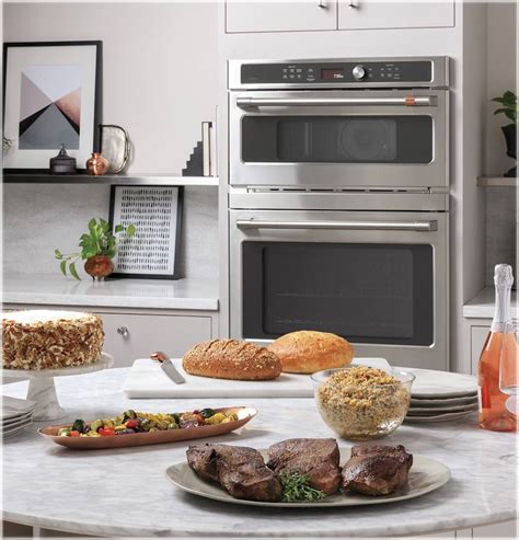 Café 30 Built In Electric Convection Wall Oven With Built In Microwave And Advantium Technology