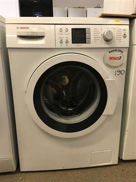 Bosch Waq Gb Exxcel Varioperfect Kg Freestanding Washing Machine