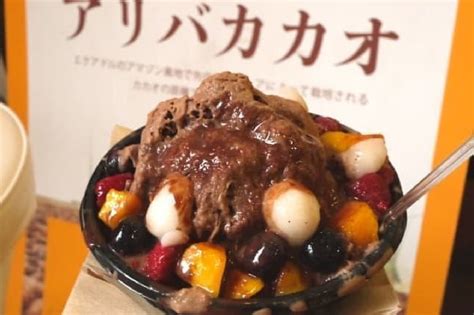 【実食】“チョコかき氷”「チョコレートスノーマウンテン」東京・赤坂チョコレート専門店 “mamano（ママノ）” えん食べ