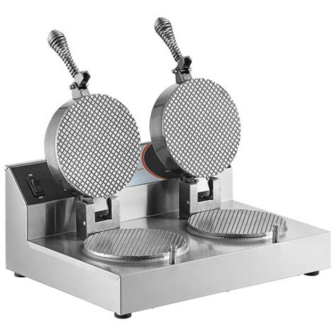 Nemco 7030a 2 Waffle Cone Maker Double Grid 240v