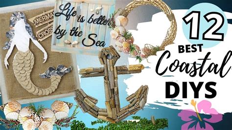 Best Coastal Diys Beach Room Decor Nautical Diys Dollar Tree Beach