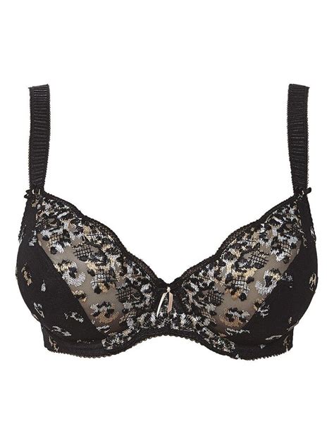 Soutien Gorge Plongeant Avec Armatures Natasha Noir Kiabi 34 00