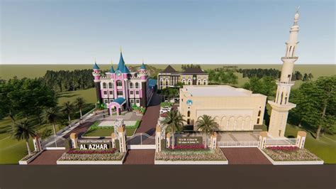 Gedung Sekolah Yang Indah Fasilitas Sekolah Sekolah Islam Al Azhar